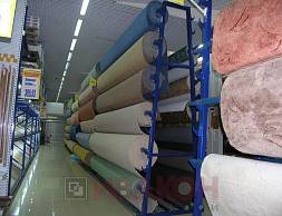 Сеть строительных супермаркетов "Перестройка": стеллажи Cash&Carry, рулонные